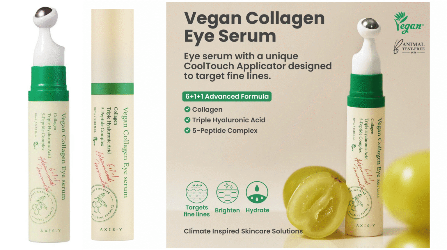 سرم دور چشم ضد چروک و روشن کننده مدل کلاژن اکسیس وای AXIS-Y