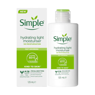 آبرسان و مرطوب کننده سیمپل مدل Light حجم 125میلی لیتر