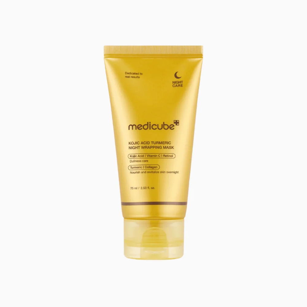 ماسک شب با کوجیک اسید و زردچوبه مدی کیوب