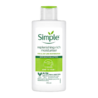 مرطوب کننده و آبرسان ریچ سیمپل مناسب انواع پوست به خصوص پوست خشک (Simple Replenishing Rich Moisturis