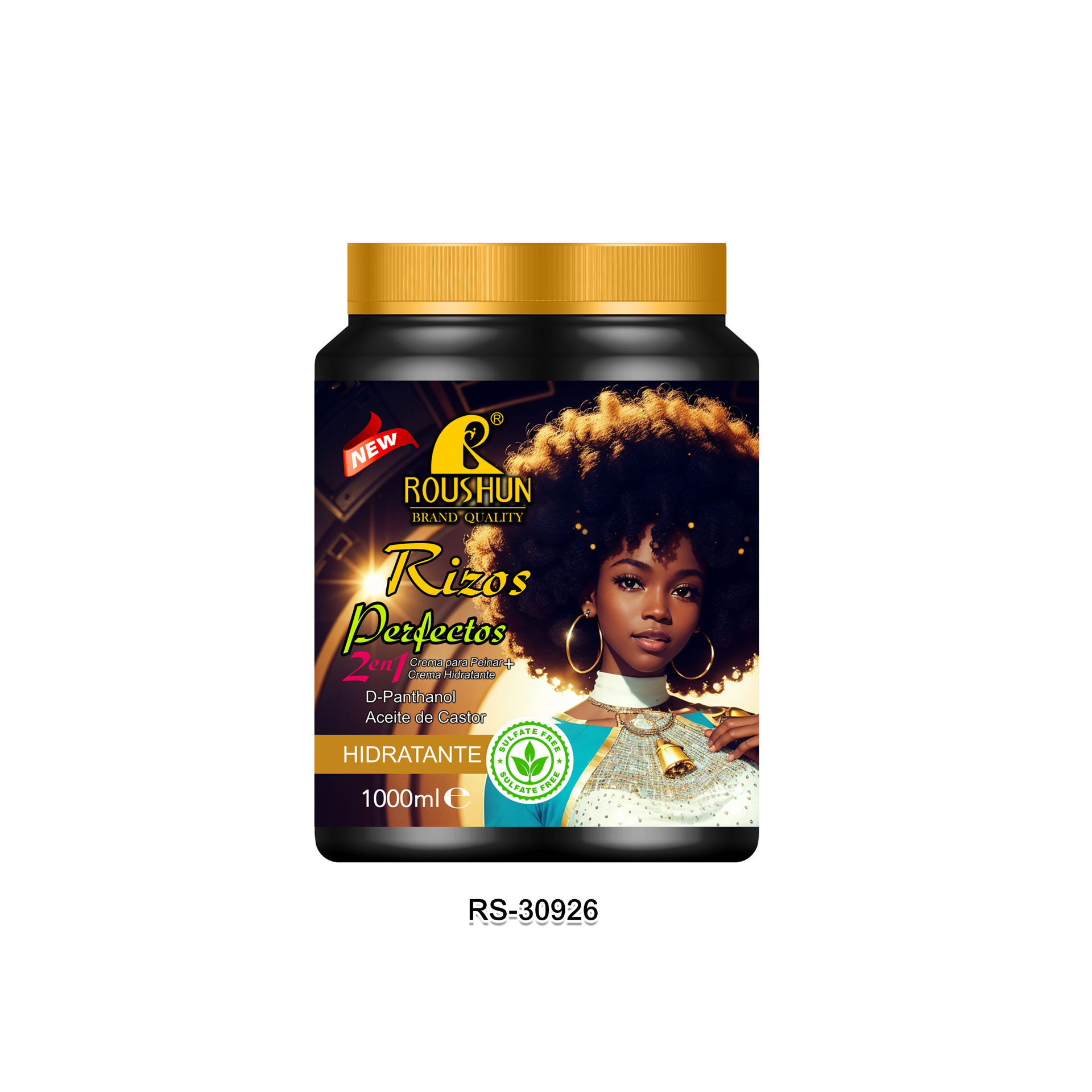 ماسک مو برای مو های فر محصولات روشان